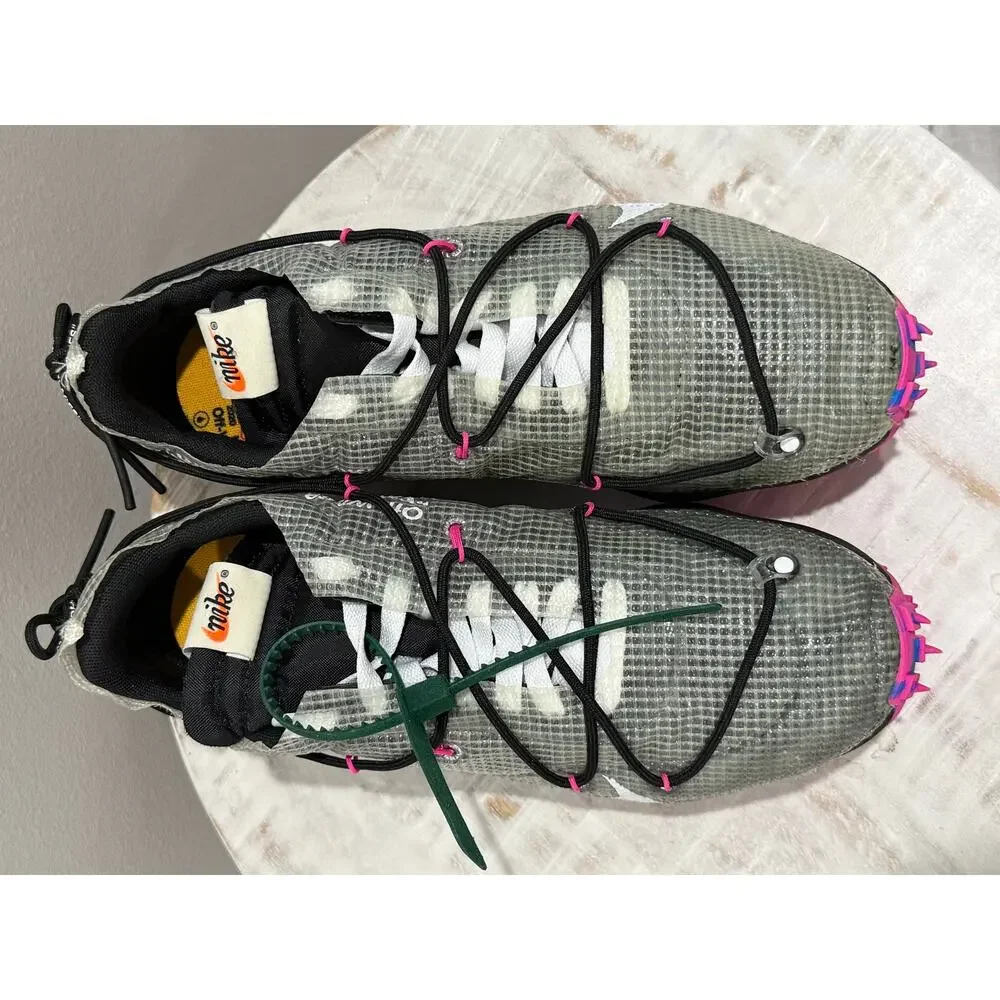Nike Vapor Street Off-White Black Laser Fuchsia Size 9.5m 11w CD8178-001